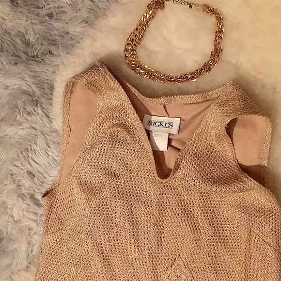 ✨Ricki’s - Vintage✨ Gorgeous Cream Flapper dress - Picture 8 of 11